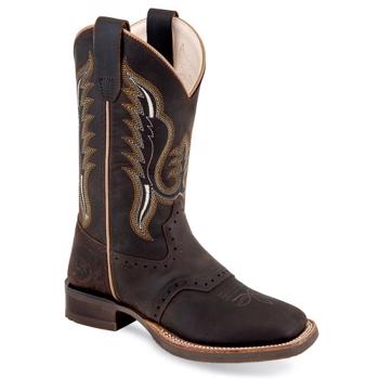 Old West Youth Boots - Eldorado - Brown Truffle